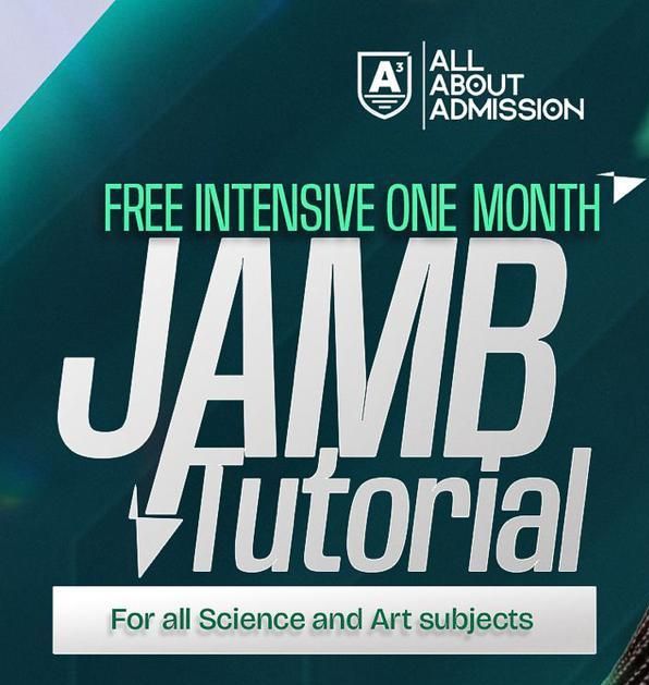 FREE INTENSIVE ONE MONTH JAMB 2026/2027 TUTORIAL